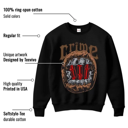 TeeVivo Sweatshirt Match Air Jordan 9 Retro Olive Crime – Air Jordan 9 Sweatshirt, AJ9 Sweatshirt