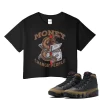 TeeVivo Crop Top Match Air Jordan 9 Retro Olive Money change people – Air Jordan 9 Crop Top, AJ9 Crop Top