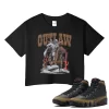 TeeVivo Crop Top Match Air Jordan 9 Retro Olive Outlaw – Air Jordan 9 Crop Top, AJ9 Crop Top