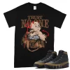 TeeVivo T-Shirt Match Air Jordan 9 Retro Olive Trust no one – Air Jordan 9 Shirt, AJ9 Shirt