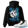 TeeVivo Hoodie Match Air Jordan 9 Retro Powder Blue Hug your lost smile – Air Jordan 9 Hoodie, AJ9 Hoodie