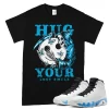 TeeVivo T-Shirt Match Air Jordan 9 Retro Powder Blue Hug your lost smile – Air Jordan 9 Shirt, AJ9 Shirt