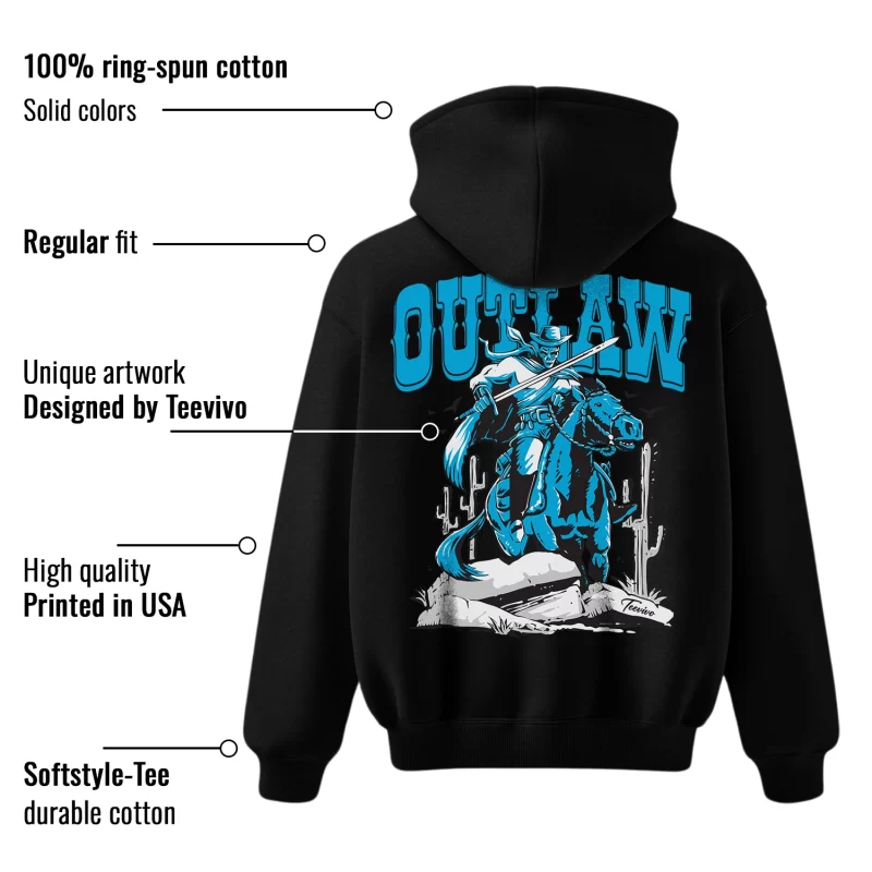 TeeVivo Hoodie Match Air Jordan 9 Retro Powder Blue Outlaw – Air Jordan 9 Hoodie, AJ9 Hoodie