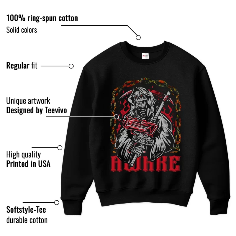 TeeVivo Nike SB Dunk Low The Wizard of Oz Poppy Field Sweatshirt Match Awake Graphic FZ1291-600