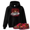 TeeVivo Nike SB Dunk Low The Wizard of Oz Poppy Field Hoodie Match Blessed Graphic FZ1291-600