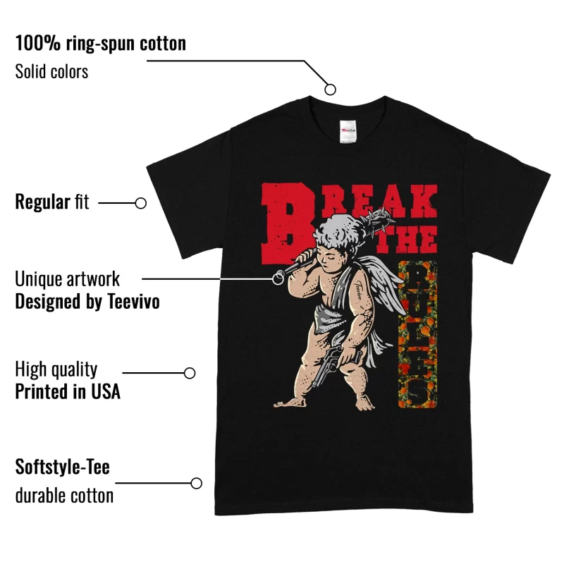 TeeVivo Nike SB Dunk Low The Wizard of Oz Poppy Field T-Shirt Match Break the rules Graphic FZ1291-600