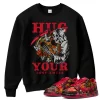 TeeVivo Nike SB Dunk Low The Wizard of Oz Poppy Field Sweatshirt Match Hug your lost smile Graphic FZ1291-600