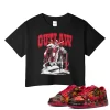 TeeVivo Nike SB Dunk Low The Wizard of Oz Poppy Field Crop Top Match Outlaw Graphic FZ1291-600