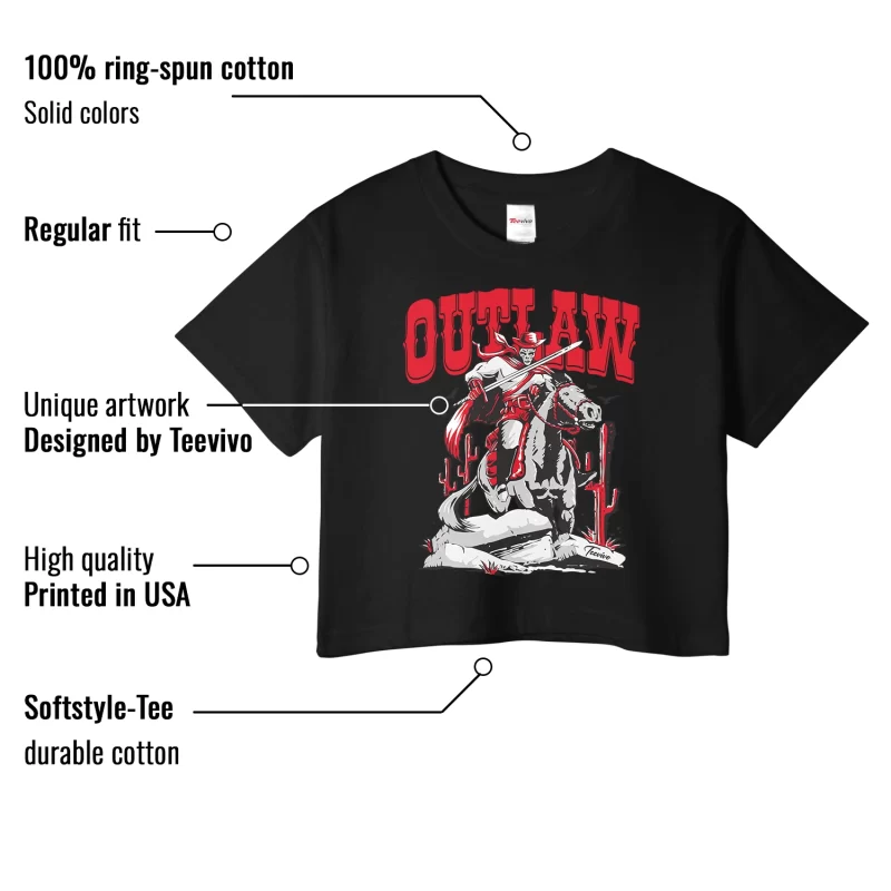 TeeVivo Nike SB Dunk Low The Wizard of Oz Poppy Field Crop Top Match Outlaw Graphic FZ1291-600