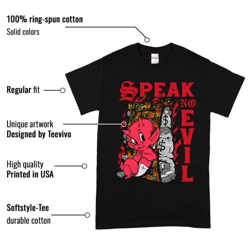 TeeVivo Nike SB Dunk Low The Wizard of Oz Poppy Field T-Shirt Match Speak no evil Graphic FZ1291-600