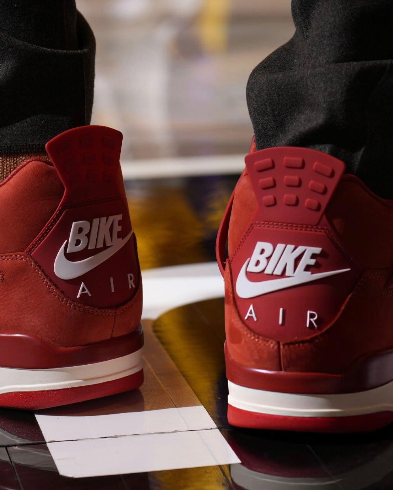 LeBron James Rocks the “Brick-by-Brick” Nigel Sylvester x Air Jordan 4s