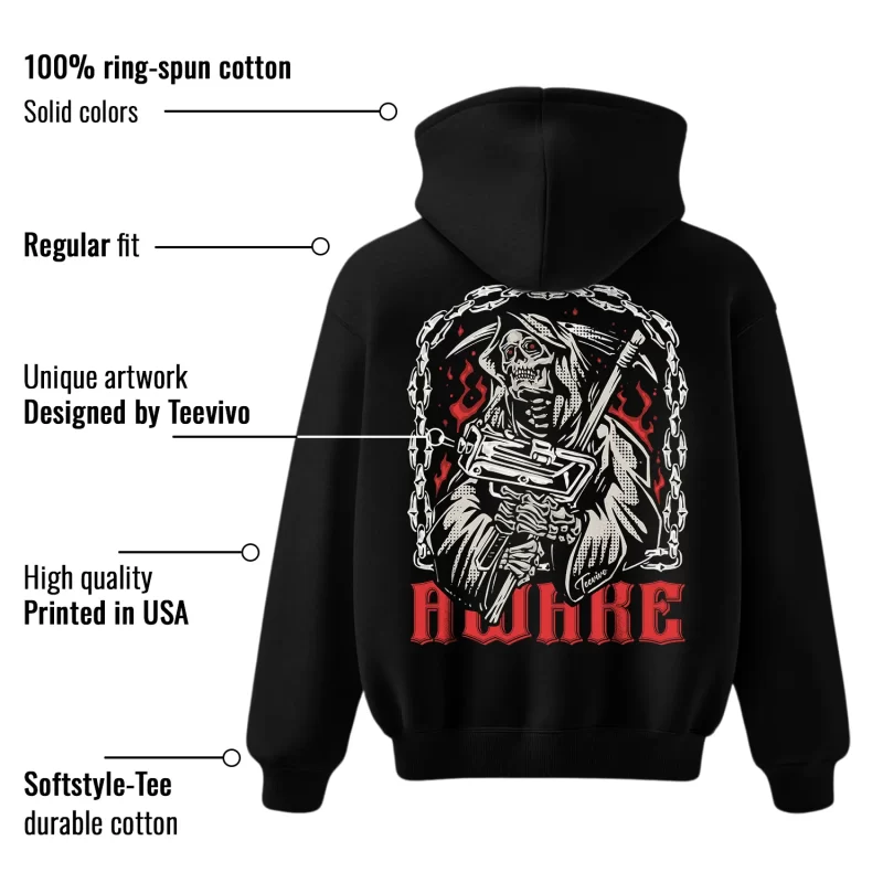 TeeVivo Jordan 1 High Rare Air Cinnabar Hoodie, Awake Hoodie, High Rare Air Cinnabar 1s Hoodie, Jordan 1 Outfit