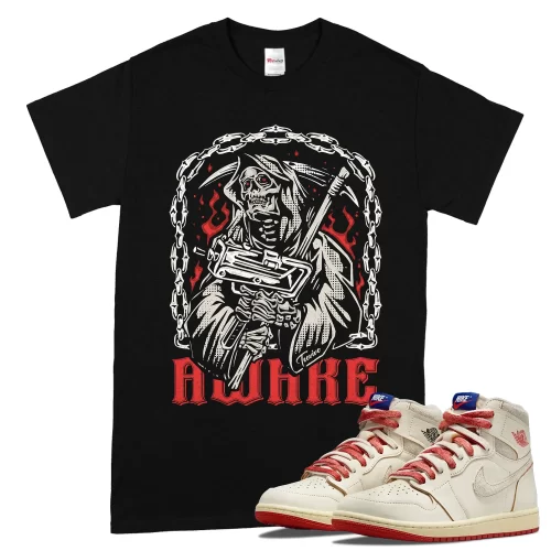 TeeVivo Jordan 1 High Rare Air Cinnabar Shirt, Awake Shirt, High Rare Air Cinnabar 1s Shirt, Jordan 1 Outfit