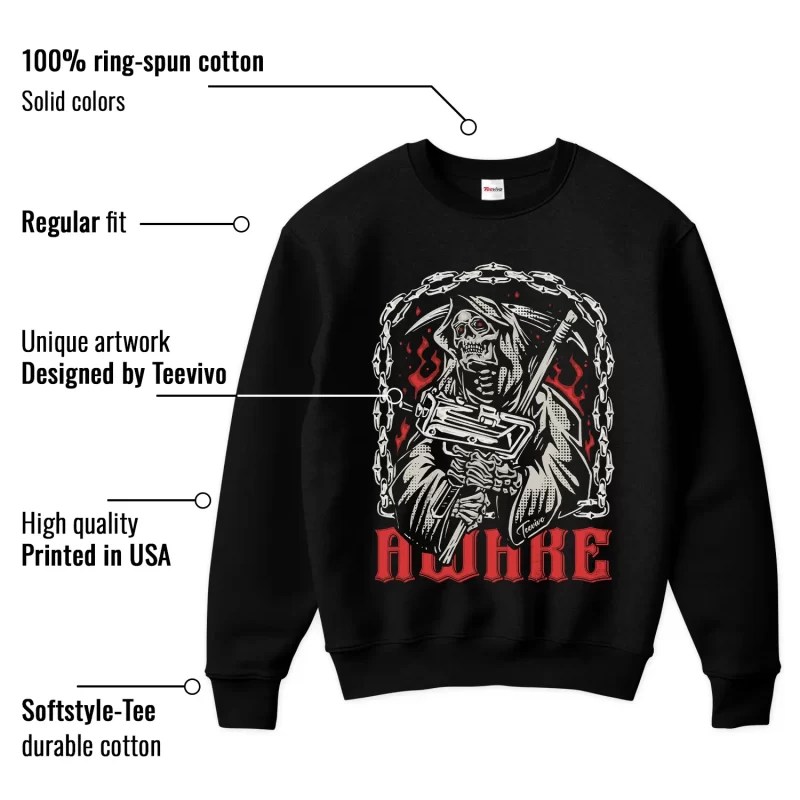TeeVivo Jordan 1 High Rare Air Cinnabar Sweatshirt, Awake Sweatshirt, High Rare Air Cinnabar 1s Sweatshirt, Jordan 1 Outfit