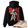 TeeVivo Jordan 1 High Rare Air Cinnabar Hoodie, Break the rules Hoodie, High Rare Air Cinnabar 1s Hoodie, Jordan 1 Outfit