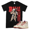 TeeVivo Jordan 1 High Rare Air Cinnabar Shirt, Break the rules Shirt, High Rare Air Cinnabar 1s Shirt, Jordan 1 Outfit