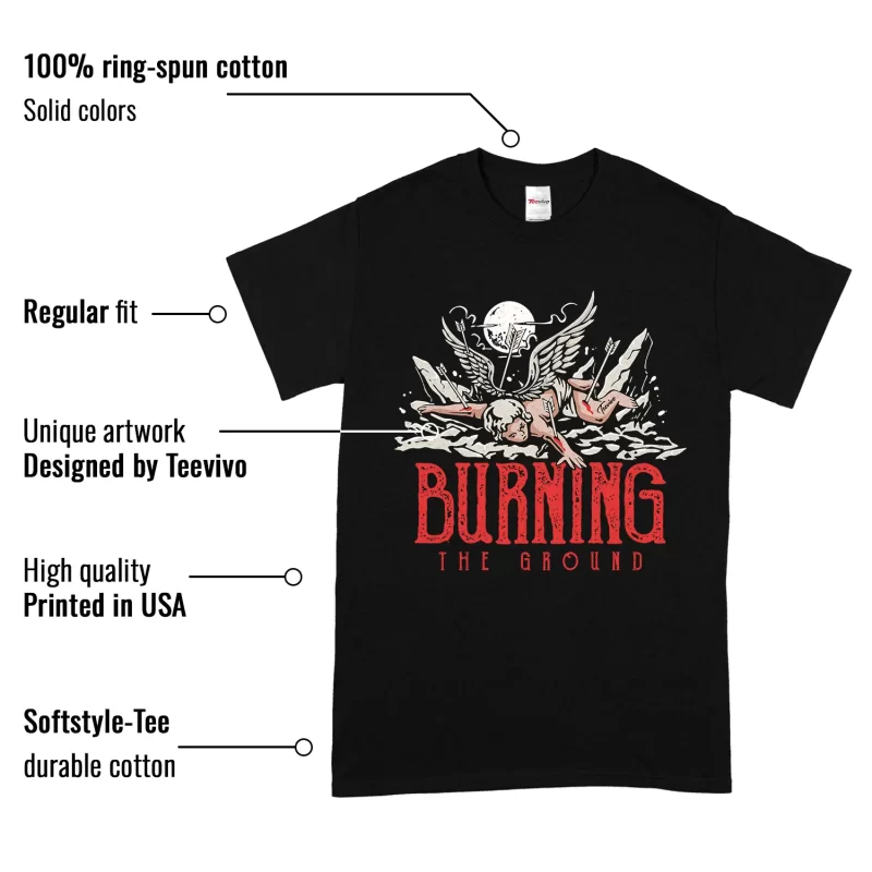 TeeVivo Jordan 1 High Rare Air Cinnabar Shirt, Burning the ground Shirt, High Rare Air Cinnabar 1s Shirt, Jordan 1 Outfit