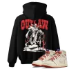 TeeVivo Jordan 1 High Rare Air Cinnabar Hoodie, Outlaw Hoodie, High Rare Air Cinnabar 1s Hoodie, Jordan 1 Outfit