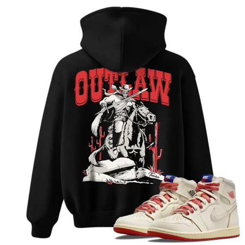 TeeVivo Jordan 1 High Rare Air Cinnabar Hoodie, Outlaw Hoodie, High Rare Air Cinnabar 1s Hoodie, Jordan 1 Outfit