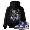 TeeVivo Jordan 1 High Rare Air Deep Royal Blue Hoodie, Awake Hoodie, High Rare Air Deep Royal Blue 1s Hoodie, Jordan 1 Outfit