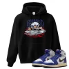 TeeVivo Jordan 1 High Rare Air Deep Royal Blue Hoodie, Blessed Hoodie, High Rare Air Deep Royal Blue 1s Hoodie, Jordan 1 Outfit