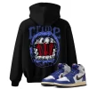 TeeVivo Jordan 1 High Rare Air Deep Royal Blue Hoodie, Crime Hoodie, High Rare Air Deep Royal Blue 1s Hoodie, Jordan 1 Outfit
