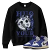 TeeVivo Jordan 1 High Rare Air Deep Royal Blue Sweatshirt, Hug your lost smile Sweatshirt, High Rare Air Deep Royal Blue 1s Sweatshirt, Jordan 1 Outfit