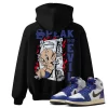 TeeVivo Jordan 1 High Rare Air Deep Royal Blue Hoodie, Speak no evil Hoodie, High Rare Air Deep Royal Blue 1s Hoodie, Jordan 1 Outfit