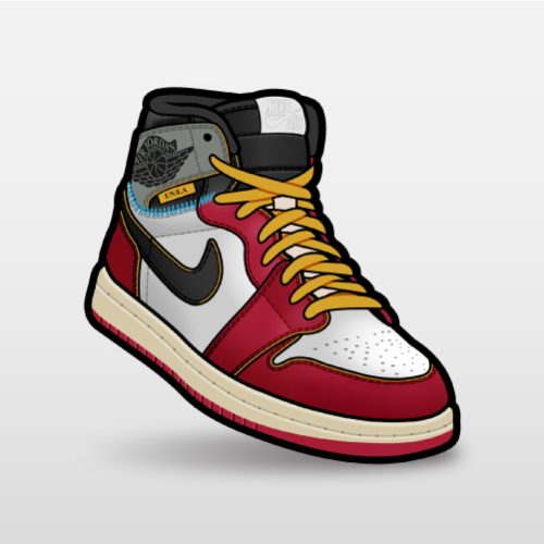 Match Air Jordan 1 High Union LA Chicago Shadow