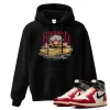 TeeVivo Hoodie Match Air Jordan 1 Retro High Union LA Chicago Shadow Blessed – Air Jordan 1 Hoodie, AJ1 Hoodie