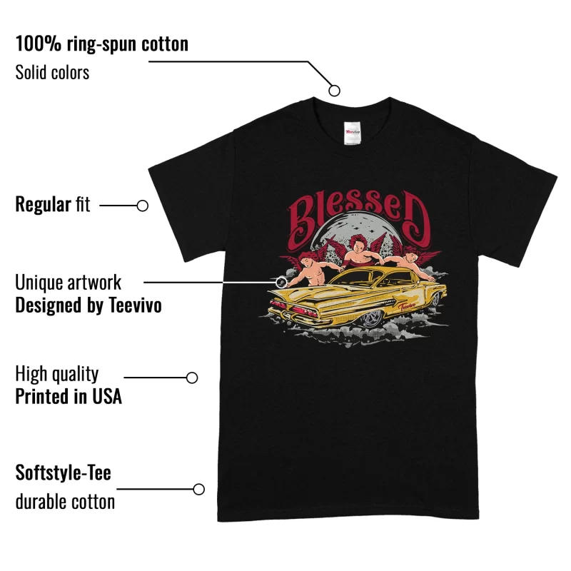TeeVivo T-Shirt Match Air Jordan 1 Retro High Union LA Chicago Shadow Blessed – Air Jordan 1 Shirt, AJ1 Shirt