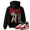 TeeVivo Hoodie Match Air Jordan 1 Retro High Union LA Chicago Shadow Break the rules – Air Jordan 1 Hoodie, AJ1 Hoodie