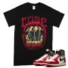 TeeVivo T-Shirt Match Air Jordan 1 Retro High Union LA Chicago Shadow Crime – Air Jordan 1 Shirt, AJ1 Shirt