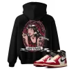 TeeVivo Hoodie Match Air Jordan 1 Retro High Union LA Chicago Shadow God Daaamn – Air Jordan 1 Hoodie, AJ1 Hoodie