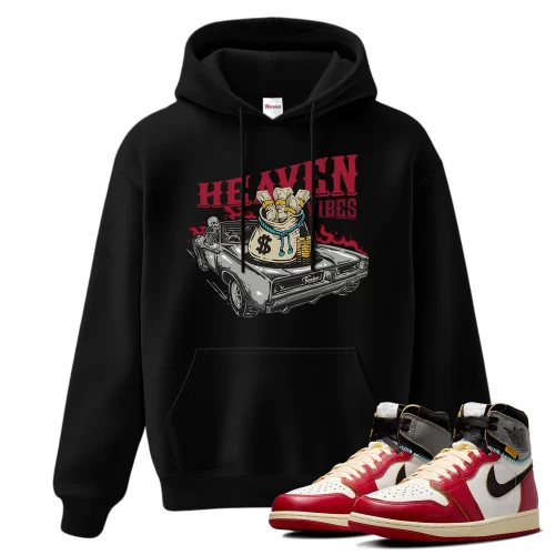 TeeVivo Hoodie Match Air Jordan 1 Retro High Union LA Chicago Shadow Heaven vibes – Air Jordan 1 Hoodie, AJ1 Hoodie