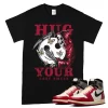 TeeVivo T-Shirt Match Air Jordan 1 Retro High Union LA Chicago Shadow Hug your lost smile – Air Jordan 1 Shirt, AJ1 Shirt