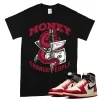 TeeVivo T-Shirt Match Air Jordan 1 Retro High Union LA Chicago Shadow Money change people – Air Jordan 1 Shirt, AJ1 Shirt