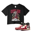 TeeVivo Crop Top Match Air Jordan 1 Retro High Union LA Chicago Shadow Outlaw – Air Jordan 1 Crop Top, AJ1 Crop Top