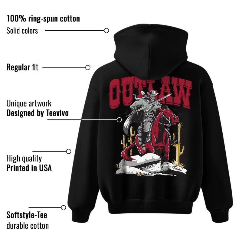 TeeVivo Hoodie Match Air Jordan 1 Retro High Union LA Chicago Shadow Outlaw – Air Jordan 1 Hoodie, AJ1 Hoodie