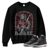 TeeVivo Jordan 2 Black Cement Sweatshirt, Awake Sweatshirt, Black Cement 2s Sweatshirt, Jordan 2 Outfit