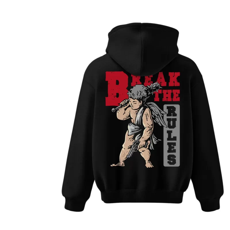 TeeVivo Jordan 2 Black Cement Hoodie, Break the rules Hoodie, Black Cement 2s Hoodie, Jordan 2 Outfit