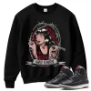 TeeVivo Jordan 2 Black Cement Sweatshirt, God Daaamn Sweatshirt, Black Cement 2s Sweatshirt, Jordan 2 Outfit