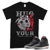 TeeVivo Jordan 2 Black Cement Shirt, Hug your lost smile Shirt, Black Cement 2s Shirt, Jordan 2 Outfit