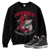 TeeVivo Jordan 2 Black Cement Sweatshirt, Money change people Sweatshirt, Black Cement 2s Sweatshirt, Jordan 2 Outfit