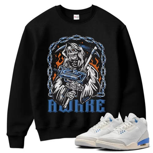 TeeVivo Jordan 3 Lucky Shorts Sweatshirt, Awake Sweatshirt, Lucky Shorts 3s Sweatshirt, Jordan 3 Outfit