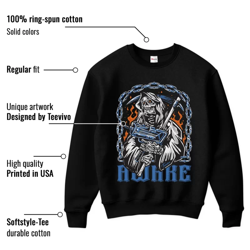 TeeVivo Jordan 3 Lucky Shorts Sweatshirt, Awake Sweatshirt, Lucky Shorts 3s Sweatshirt, Jordan 3 Outfit