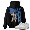 TeeVivo Jordan 3 Lucky Shorts Hoodie, Break the rules Hoodie, Lucky Shorts 3s Hoodie, Jordan 3 Outfit