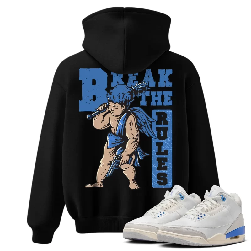 TeeVivo Jordan 3 Lucky Shorts Hoodie, Break the rules Hoodie, Lucky Shorts 3s Hoodie, Jordan 3 Outfit