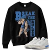 TeeVivo Jordan 3 Lucky Shorts Sweatshirt, Break the rules Sweatshirt, Lucky Shorts 3s Sweatshirt, Jordan 3 Outfit