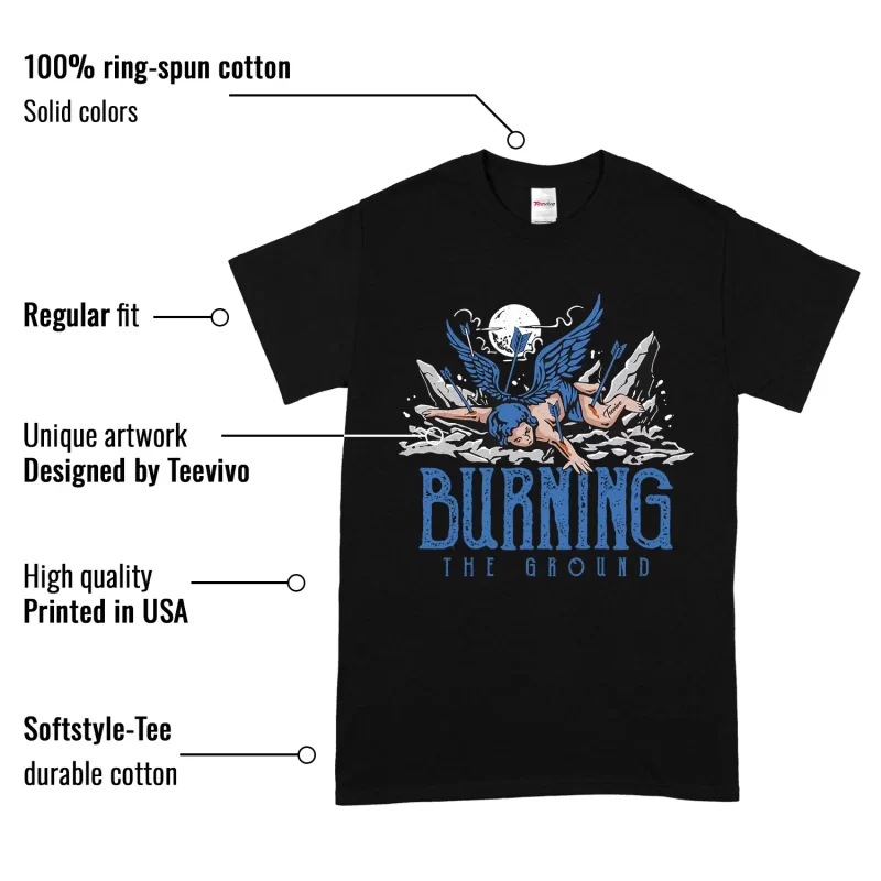 TeeVivo Jordan 3 Lucky Shorts Shirt, Burning the ground Shirt, Lucky Shorts 3s Shirt, Jordan 3 Outfit